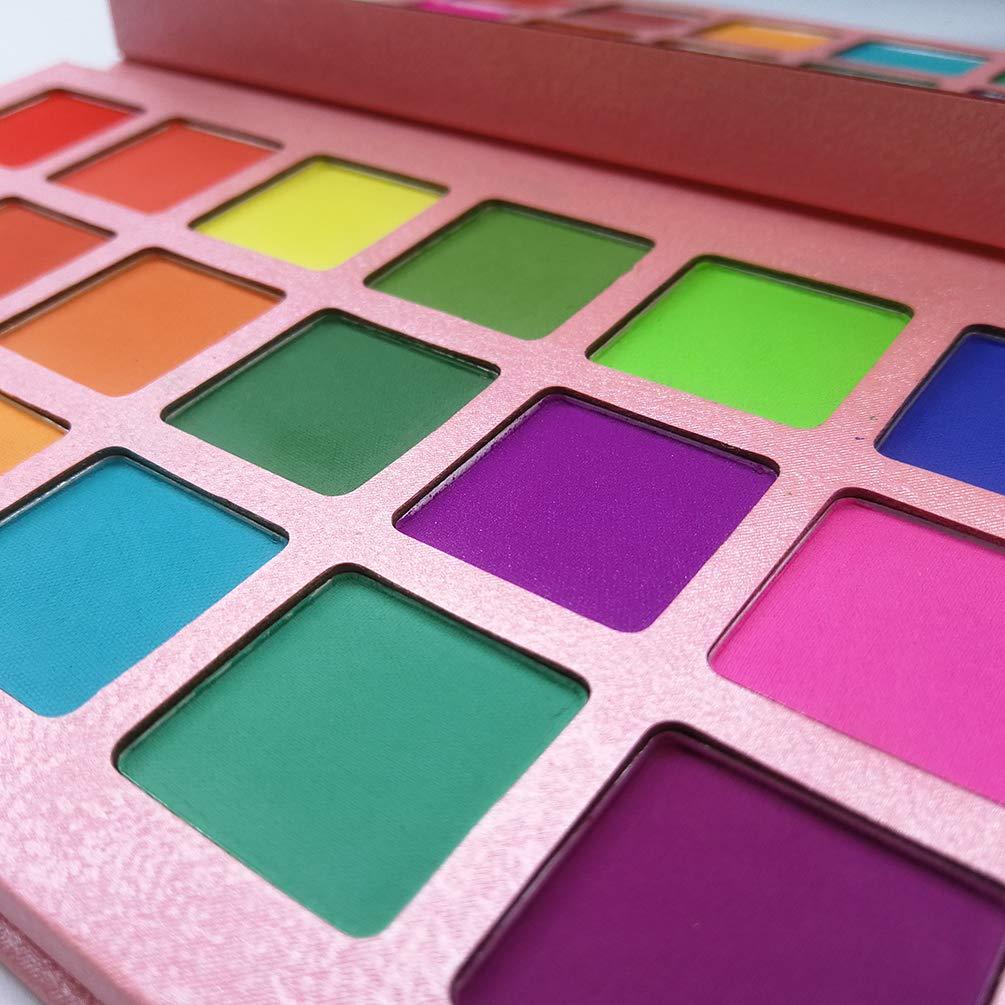 Purple Makeup Private Label Pigmented 18 Colors Eyeshadow Palettes - Shmily Beauty