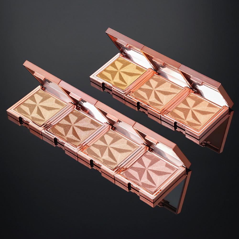 Shimmer Pigment Brighten Skin Highlighter Pressed Powder - Shmily Beauty