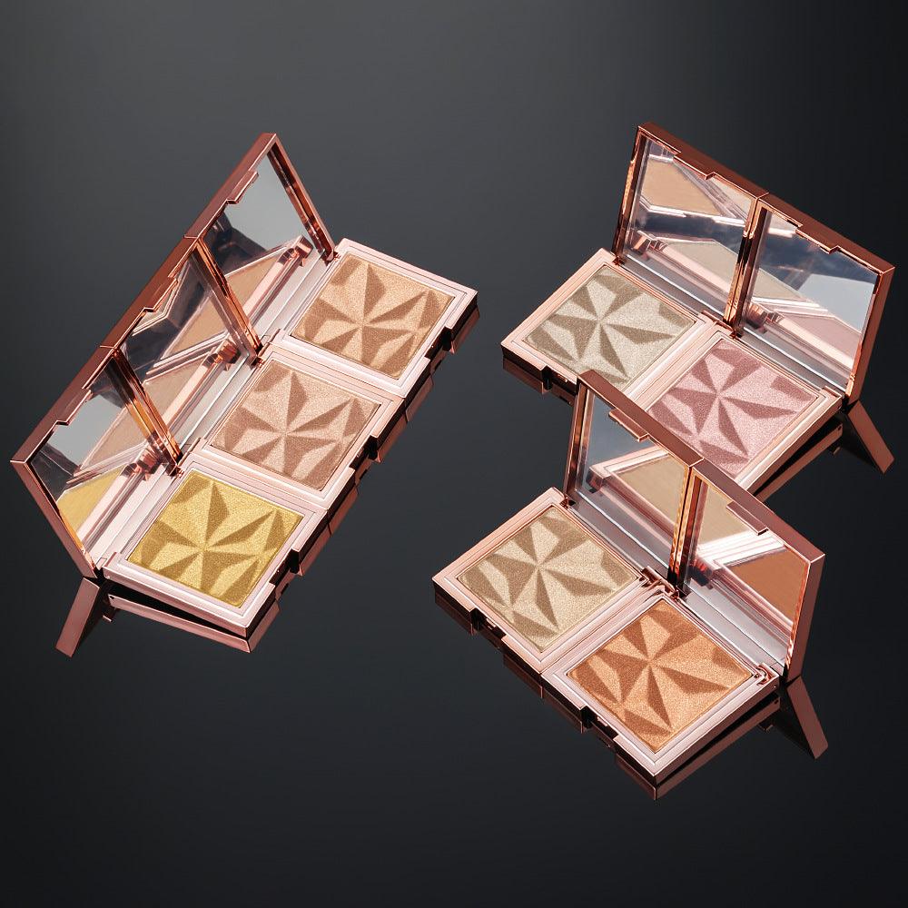Shimmer Pigment Brighten Skin Highlighter Pressed Powder - Shmily Beauty