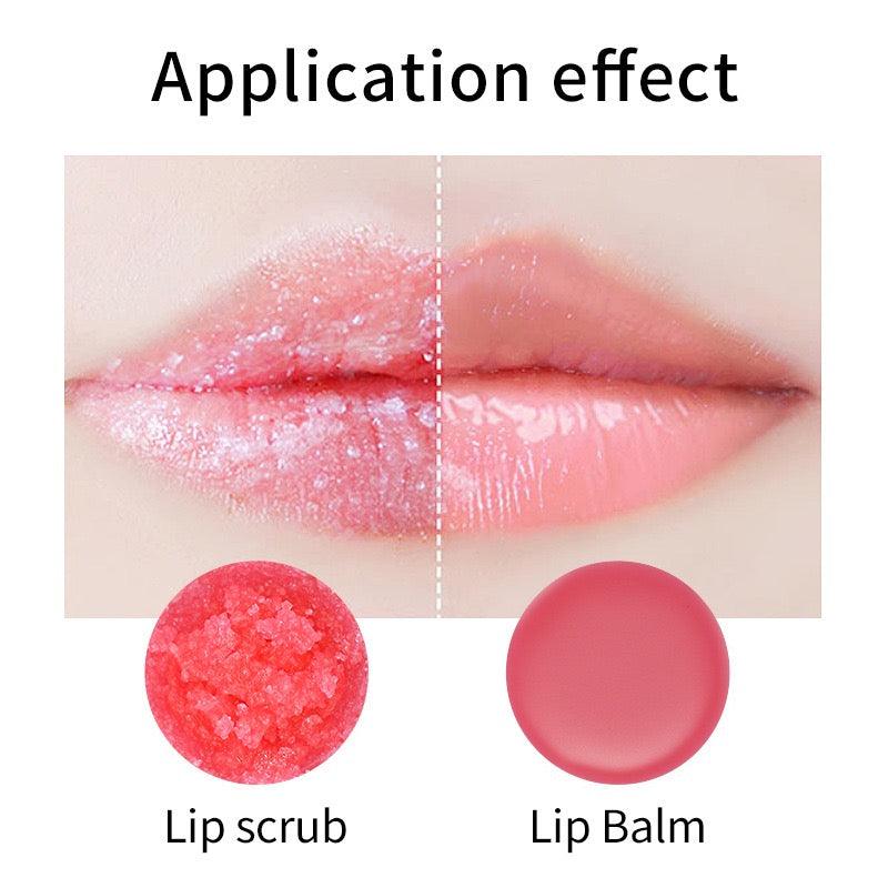 Wholesale 2 in 1 Organic Lip Balm & Vengan Lip Mask Suger Lip Scrub - Shmily Beauty