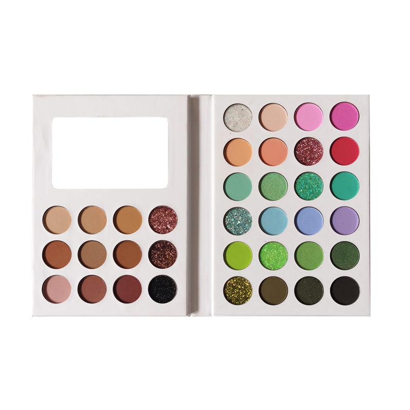 Wholesale 36 Color Two Pages Eyeshadow Palette Book - Shmily Beauty