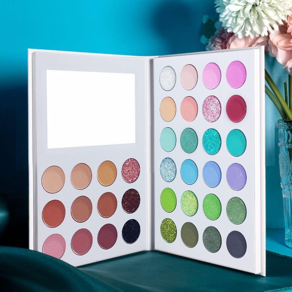 Wholesale 36 Color Two Pages Eyeshadow Palette Book - Shmily Beauty