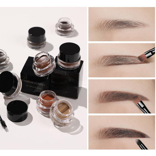 Wholesale Waterproof Private Label Eyebrow Gel Makeup Eyebrow Pomade - Shmily Beauty