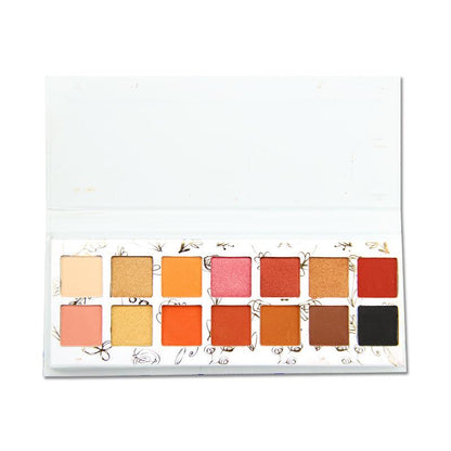 14 Colors High Pigmented Eyeshadow Plattes - Shmily Beauty