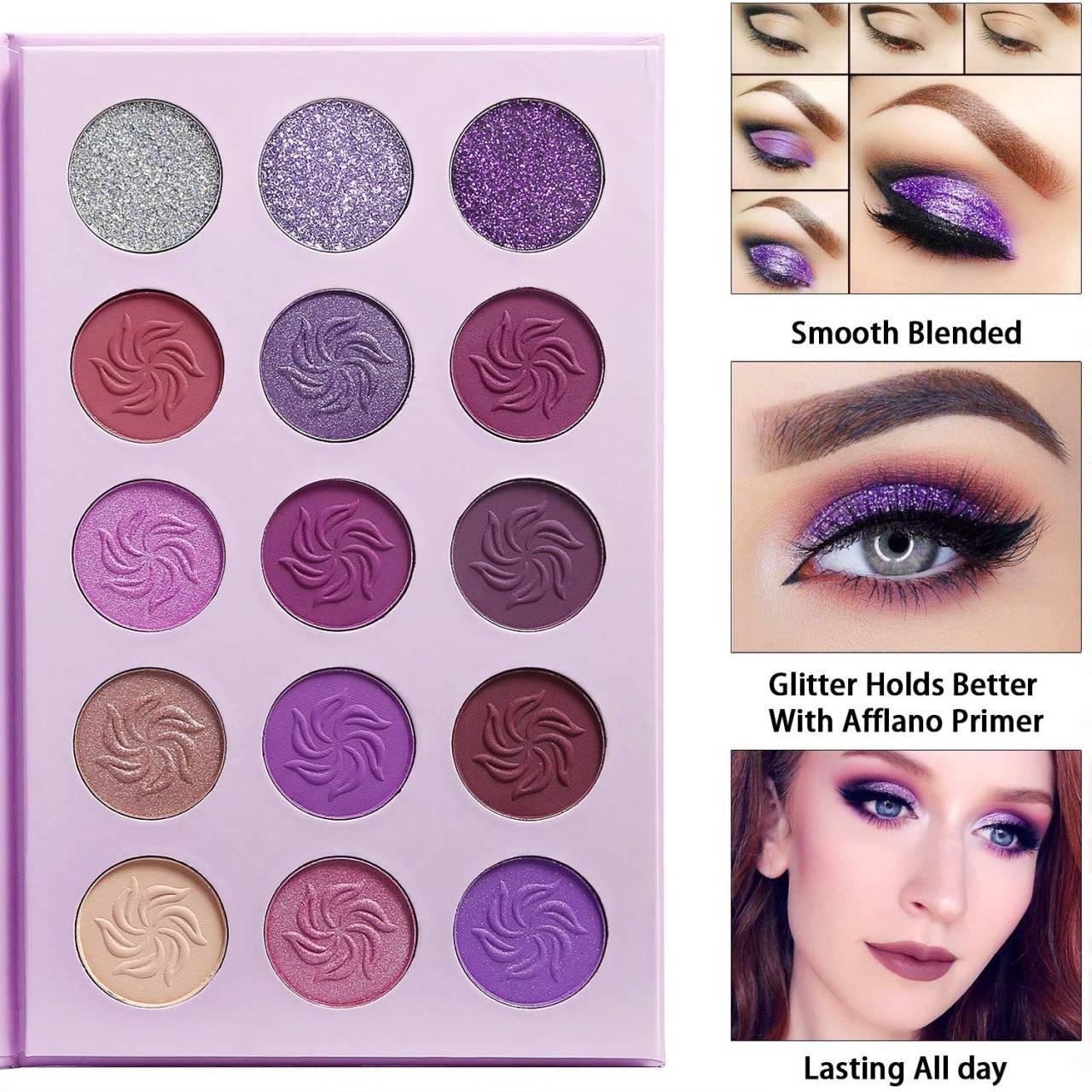 15 Colors Eye Shadow Vegan Makeup Private Label Eyeshadow Palette - Shmily Beauty