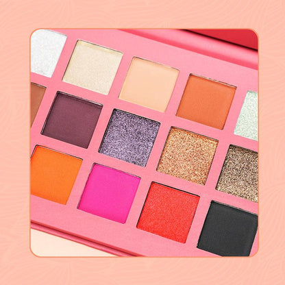 15 Colors High Pigmented Eyeshadow Palettes - Shmily Beauty