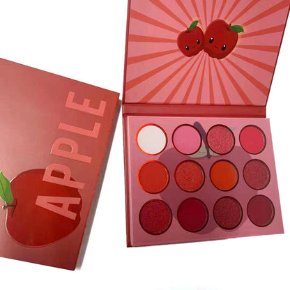 2022 Wholesale waterproof high pigment 12 colors eyeshadow palette private label - Shmily Beauty