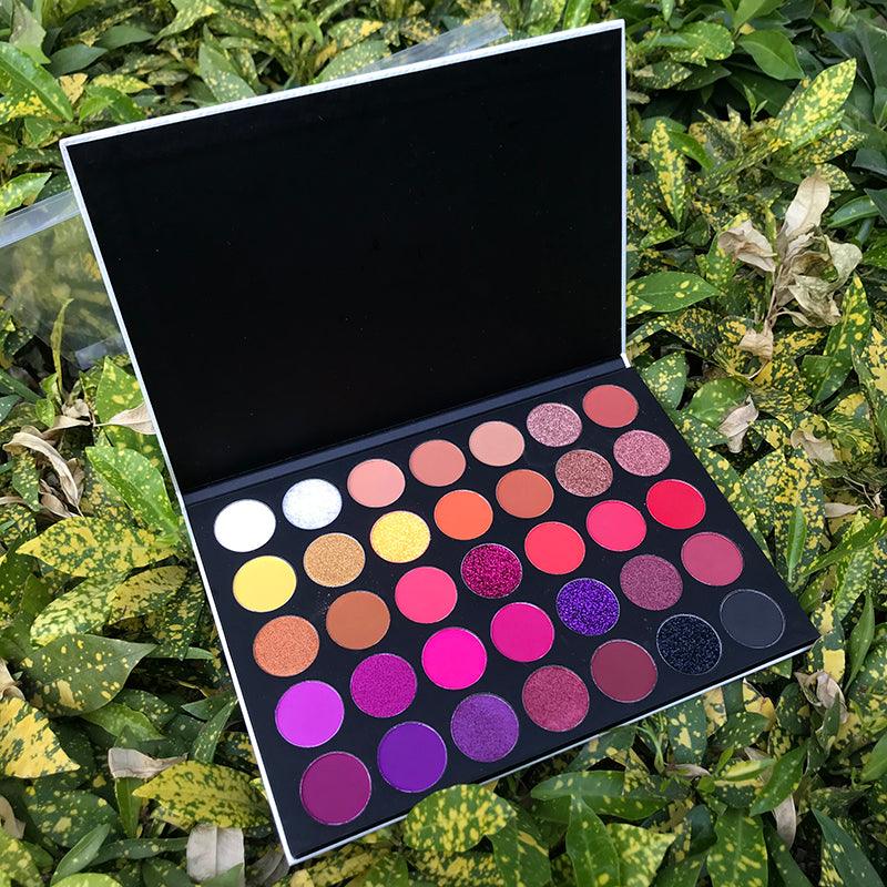 35 Colors High Pigmented Eyeshadow Palettes - Shmily Beauty