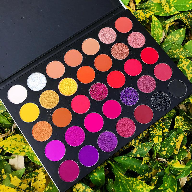 35 Colors High Pigmented Eyeshadow Palettes - Shmily Beauty