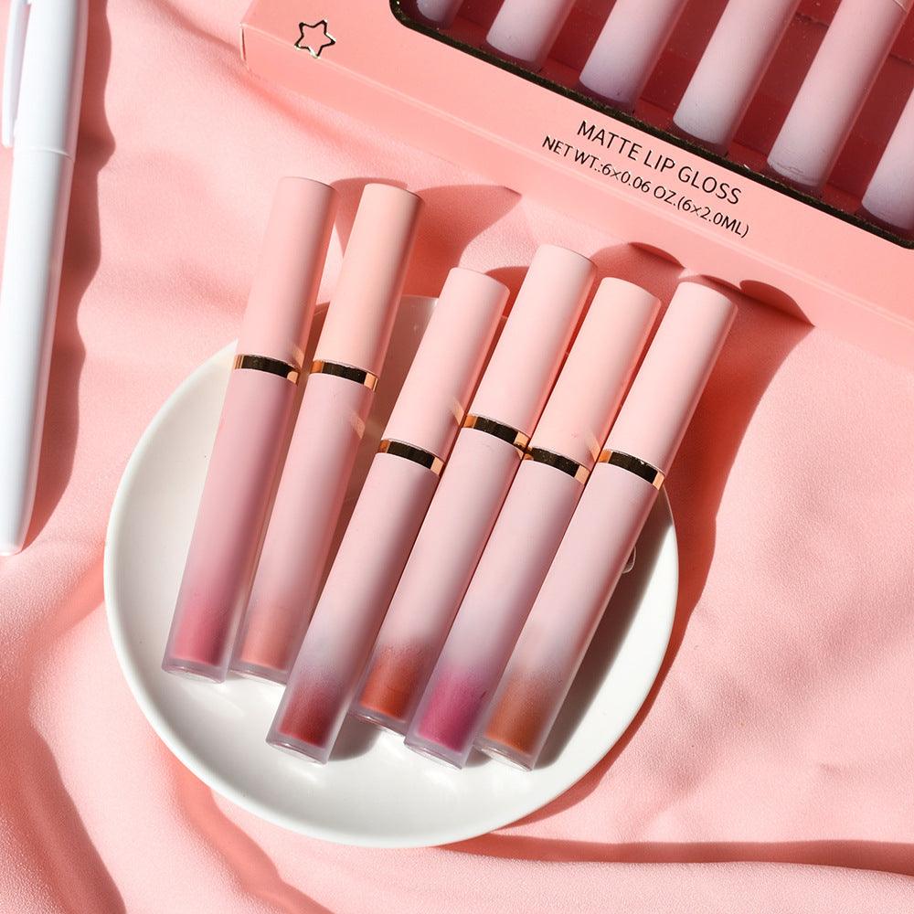 6 In 1 Lipstick Sets Wholesale Private Label Lip Stick Matte Lipstick Sets - Shmily Beauty
