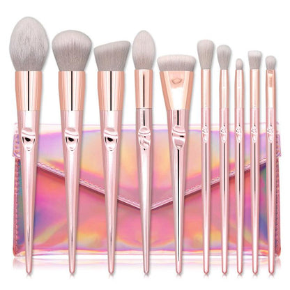 Cosmetic Foundation Eyeshadow Makeup Brushes Cute Makeup Brush Set - Shmily Beauty