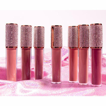 Diamonds Lid Lip Gloss Private Label Lip Gloss Available Diy Logo - Shmily Beauty