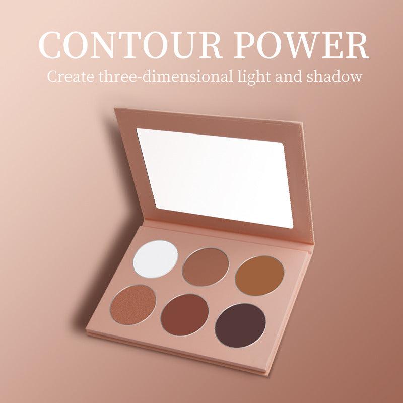 DIY 6 Hole Highlighter And Contour Palette Makeup Private Label - Shmily Beauty