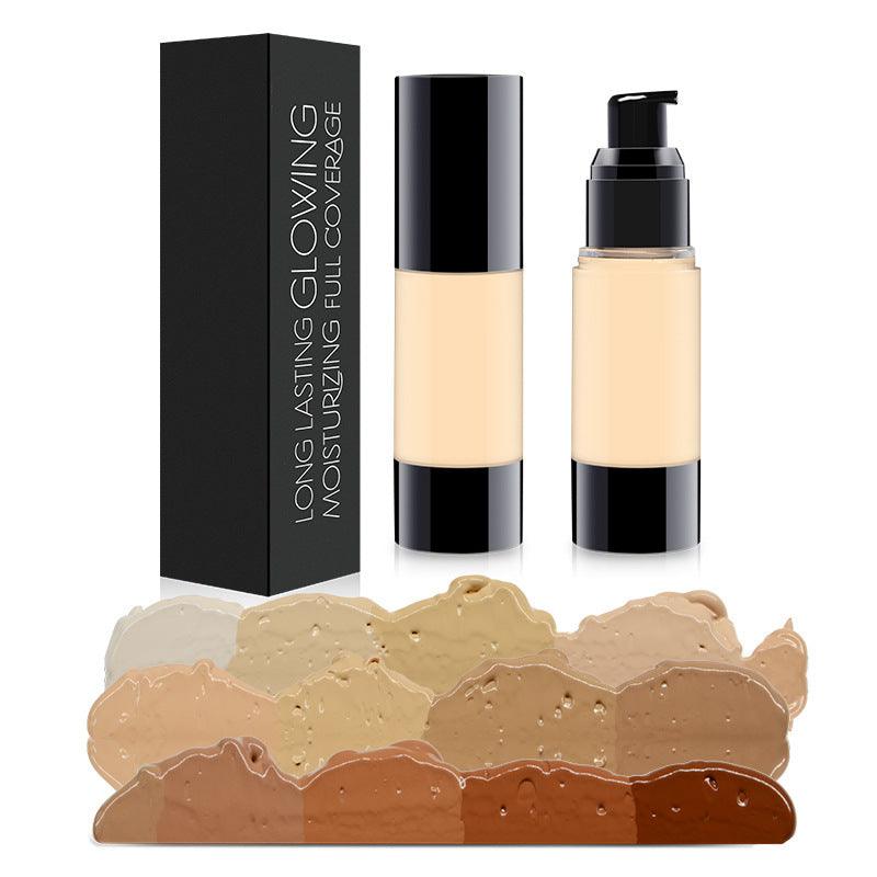 Full Coverage Foundation Makeup Private Label Liquid Foundation - Shmily Beauty