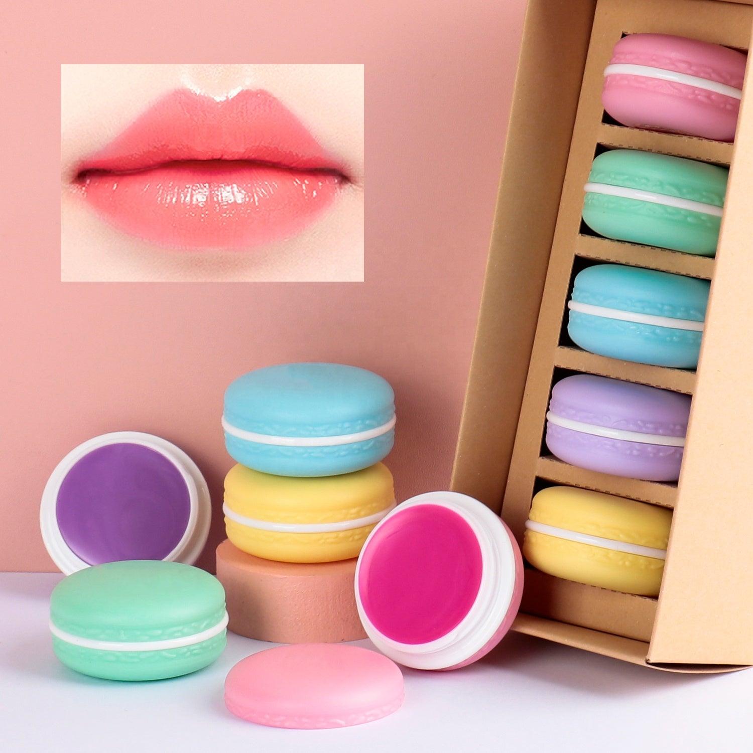 Macaron Lip Care Balm Private Label Fruit Flavor Moisturizing Lip Balm Lip Chapstick - Shmily Beauty