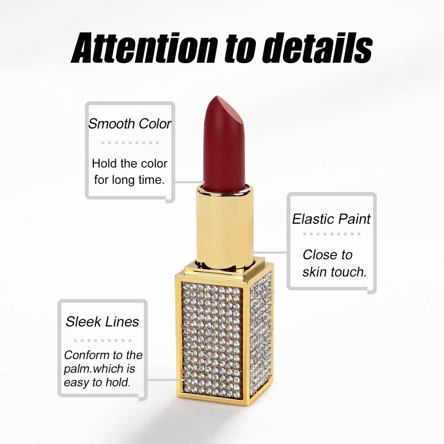 OEM/ODM Lipstick Container Lipstick Base Shiny Custom Logo Lipstick Private Label Lipsticks - Shmily Beauty