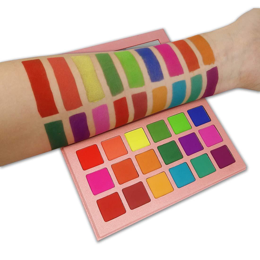 Pink Makeup Private Label Pigmented 18 Colors Eyeshadow Palettes - Shmily Beauty