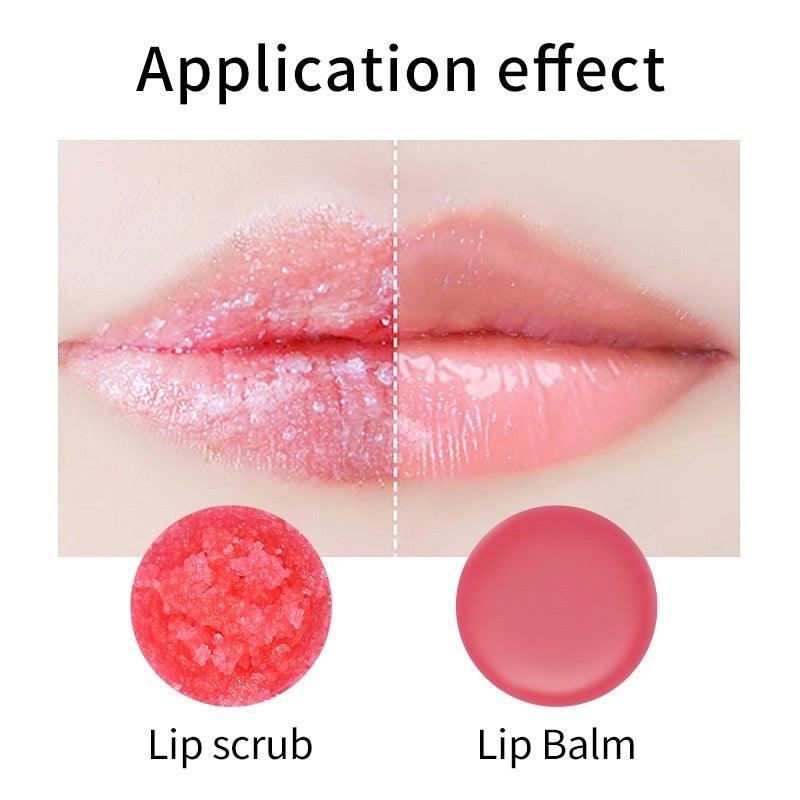 Private Label 2 in 1 Organic Lip Balm & Vengan Lip Mask Suger Lip Scrub - Shmily Beauty