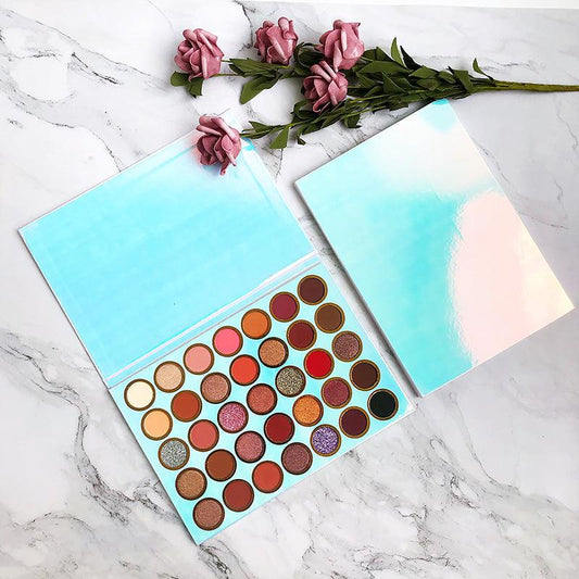 Private Label Custom 35 Colors Eyeshadow Palettes For Wholesales - Shmily Beauty