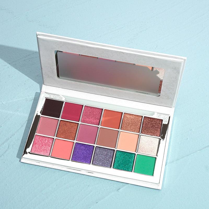 Professional 18 Color Private Label High Pigment Mini Eyeshadow Makeup Palettes - Shmily Beauty