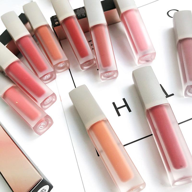 Vegan Cosmetics Private Label Waterproof Velvet Liquid Lipstick - Shmily Beauty