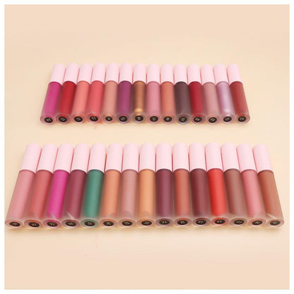 Vegan Makeup Velvet Liquid Lipstick Lip Gloss Matte Private Label - Shmily Beauty