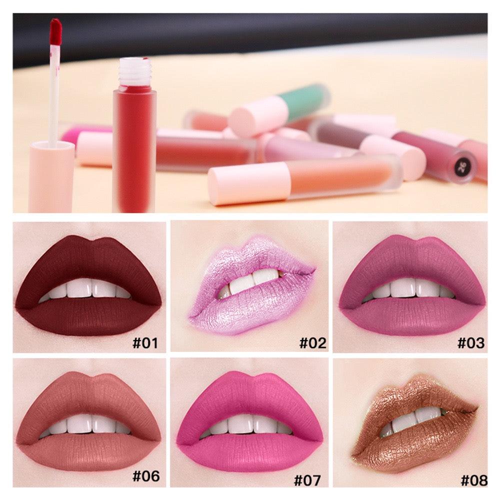Vegan Makeup Velvet Liquid Lipstick Lip Gloss Matte Private Label - Shmily Beauty