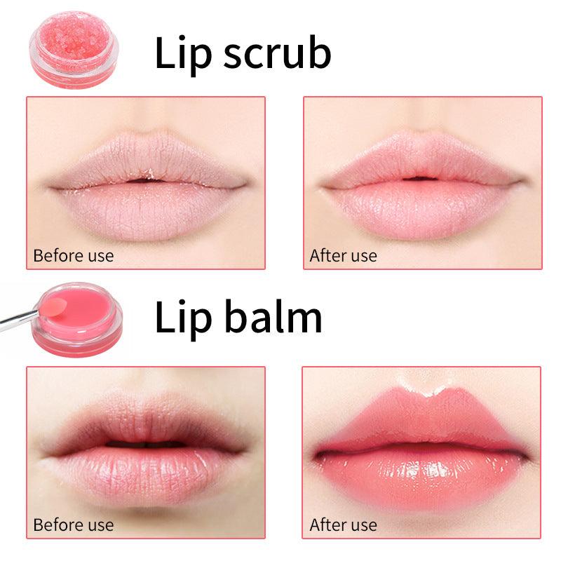 Wholesale 2 in 1 Organic Lip Balm & Vengan Lip Mask Suger Lip Scrub - Shmily Beauty